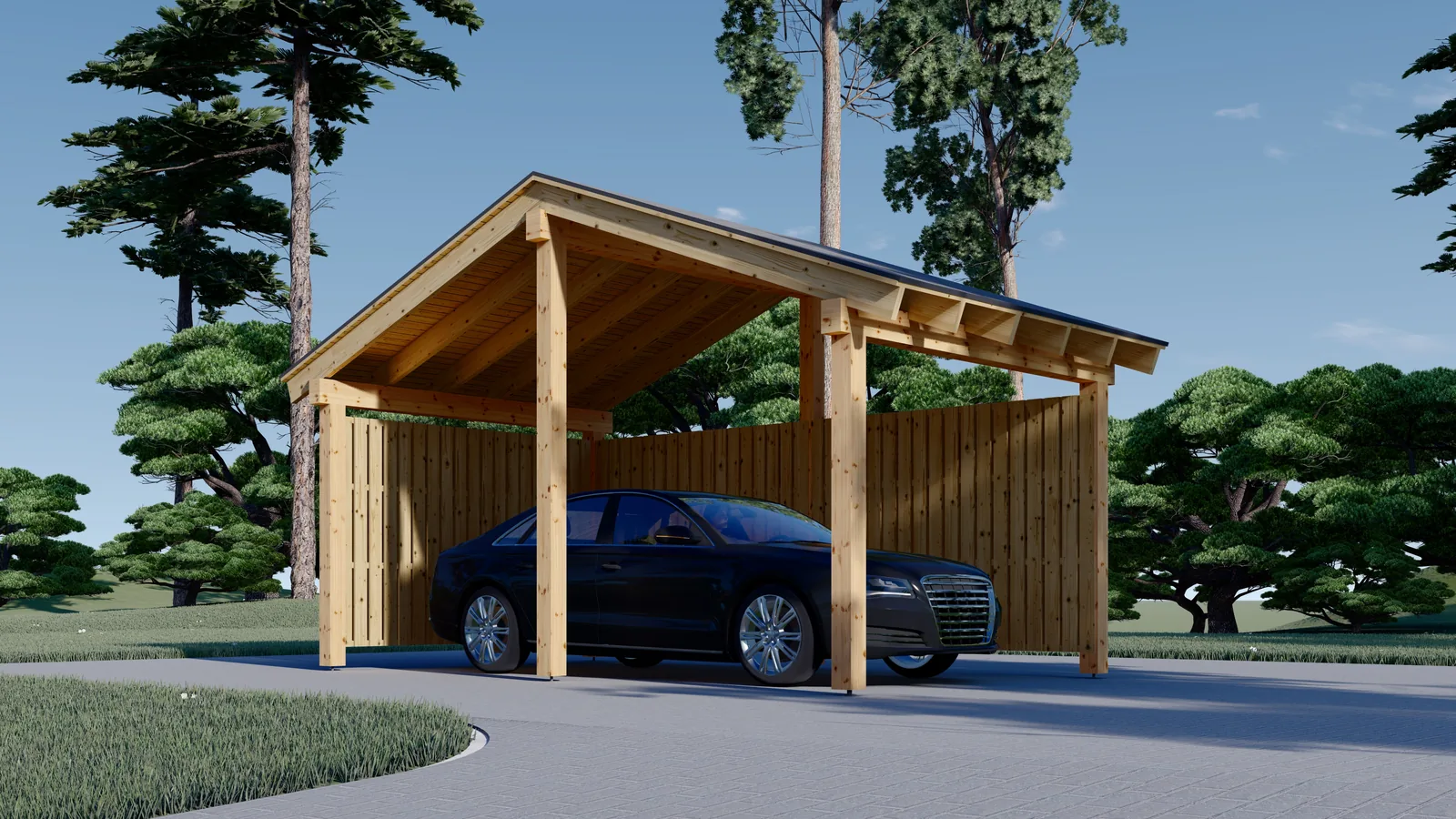 Pérgola moon 3x6